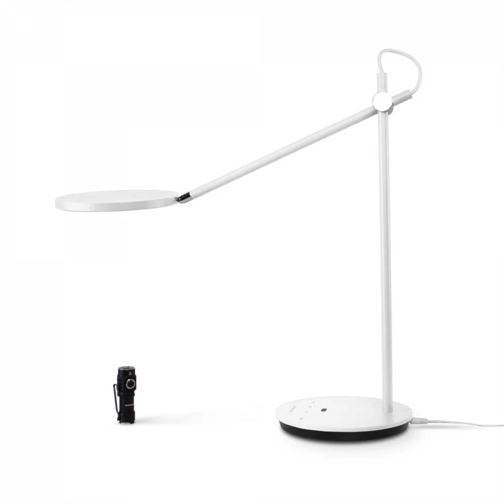 Dimeriuojama LED stalinė lempa 20W 1450Lm 4100K, VIDEX VL-TF15W | baltas – Jutiklinis ryškumo ir spalvų temperatūros (CCT) valdymas