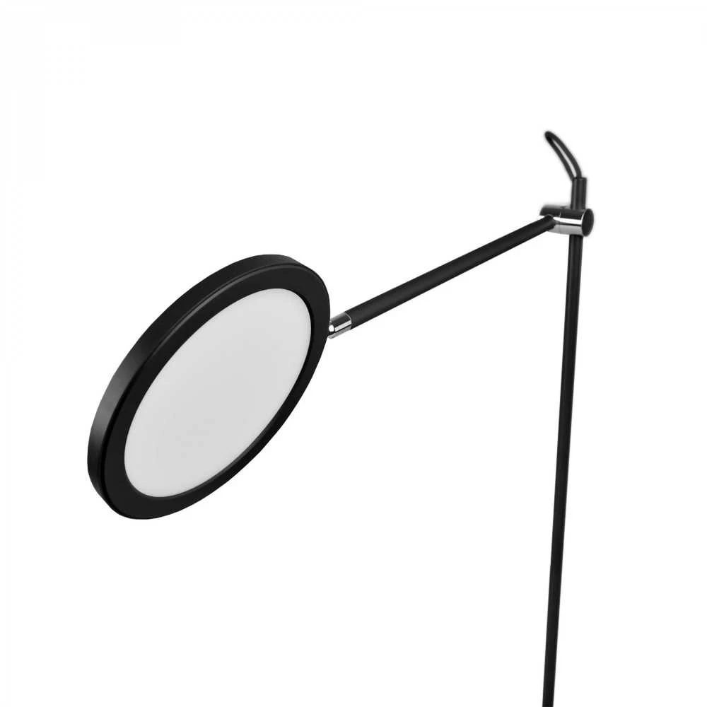 Dimeriuojama LED stalinė lempa 20W 1450Lm 4100K, VIDEX VL-TF15B | juodas – Jutiklinis ryškumo ir spalvų temperatūros (CCT) valdymas