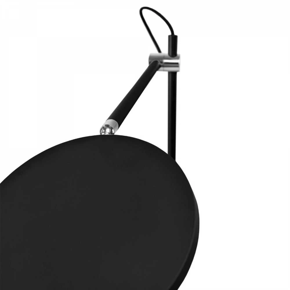 Dimeriuojama LED stalinė lempa 20W 1450Lm 4100K, VIDEX VL-TF15B | juodas – Jutiklinis ryškumo ir spalvų temperatūros (CCT) valdymas