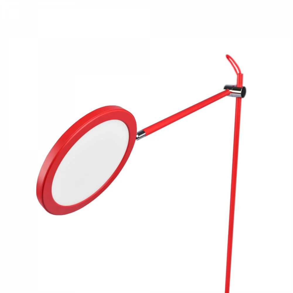 Dimeriuojama LED stalinė lempa 20W 1450Lm 4100K, VIDEX VL-TF15R | raudonas – Jutiklinis ryškumo ir spalvų temperatūros (CCT) valdymas