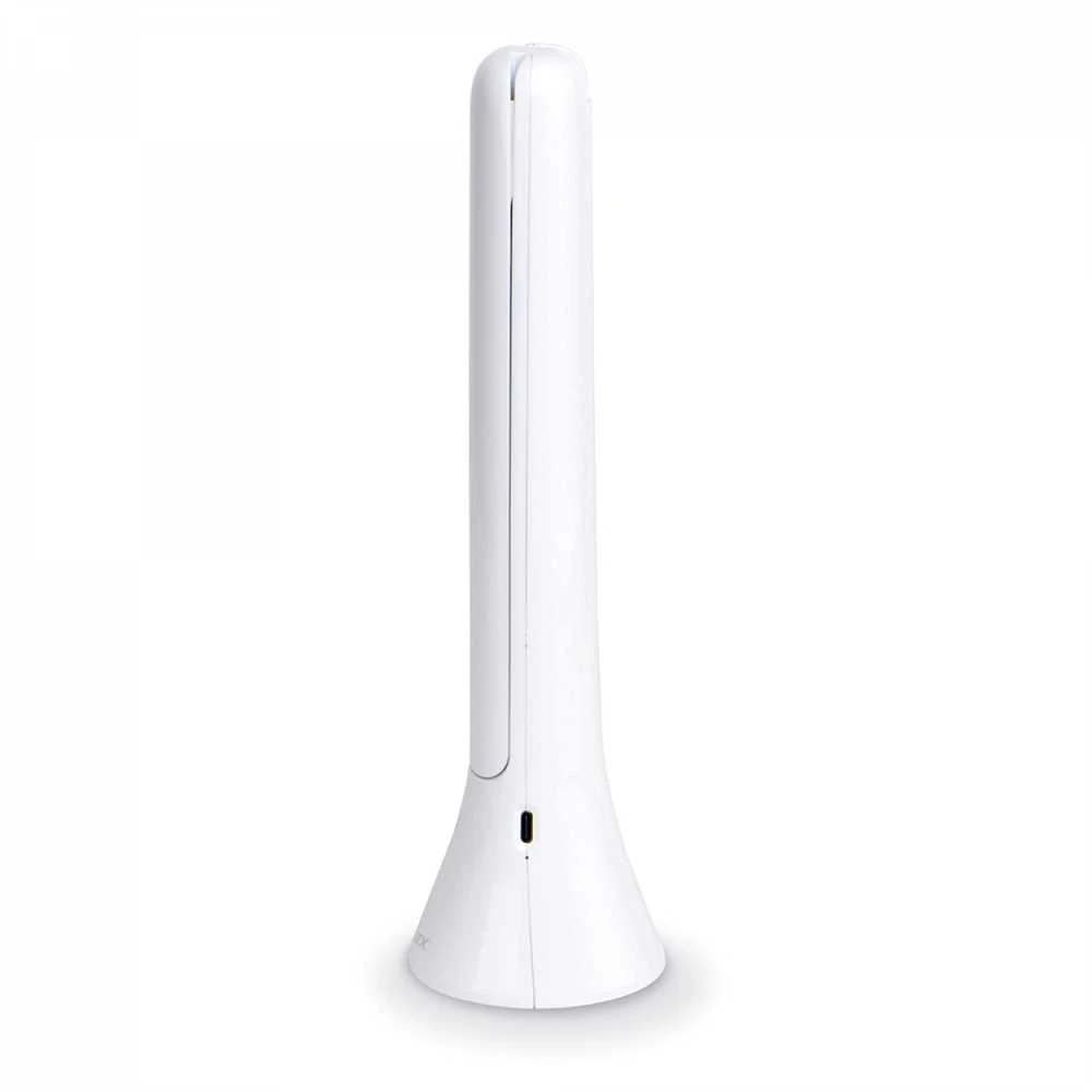 Įkraunama dimeriuojama LED stalinė lempa 5W 100Lm 3000/4000/5500K Li-ion 1800mAh, VIDEX VLE-TF11W | baltas – Autonominis veikimas iš įmontuoto Li-ion akumuliatoriaus