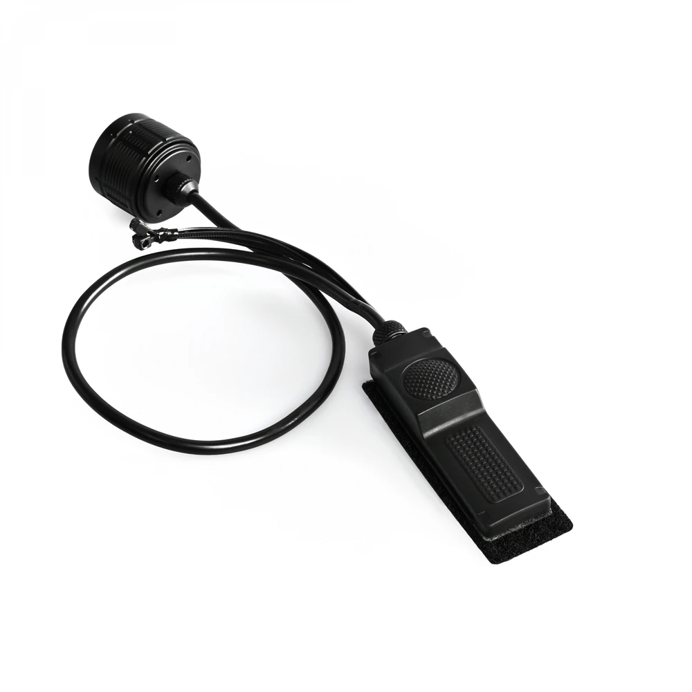 Valdymo taktinis mygtukas VIDEX VLF-ARM-01 žibintų modeliams VLF-AT255RG, VLF-AT265, IP68 – Nuotolinis taktinis spaudimo skydelis skubiam ginklo žibintų valdymui