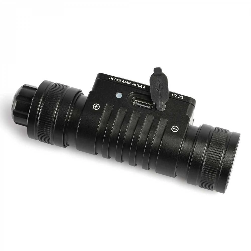 Videx Įkraunamas galvos žibintas LED Luminus SST20 10W / SST40 20W + 2x SMD Raudonas, 2000Lm, 5000K, Li-ion 1х18650 2200mAh, VLF-H066A – Ekstremalaus 2000Lm hibridinio galingumo su dviem Luminus diodais