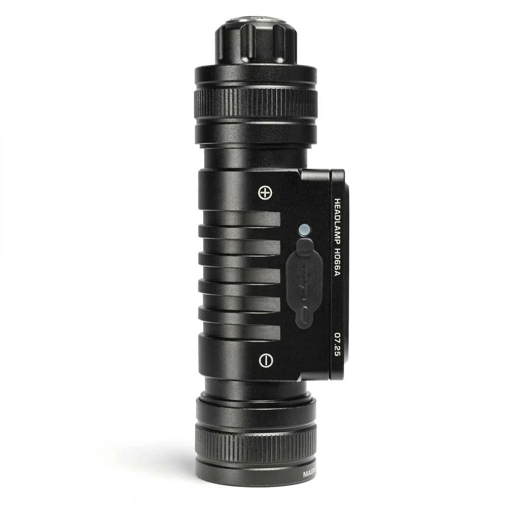 Videx Įkraunamas galvos žibintas LED Luminus SST20 10W / SST40 20W + 2x SMD Raudonas, 2000Lm, 5000K, Li-ion 1х18650 2200mAh, VLF-H066A – Ekstremalaus 2000Lm hibridinio galingumo su dviem Luminus diodais