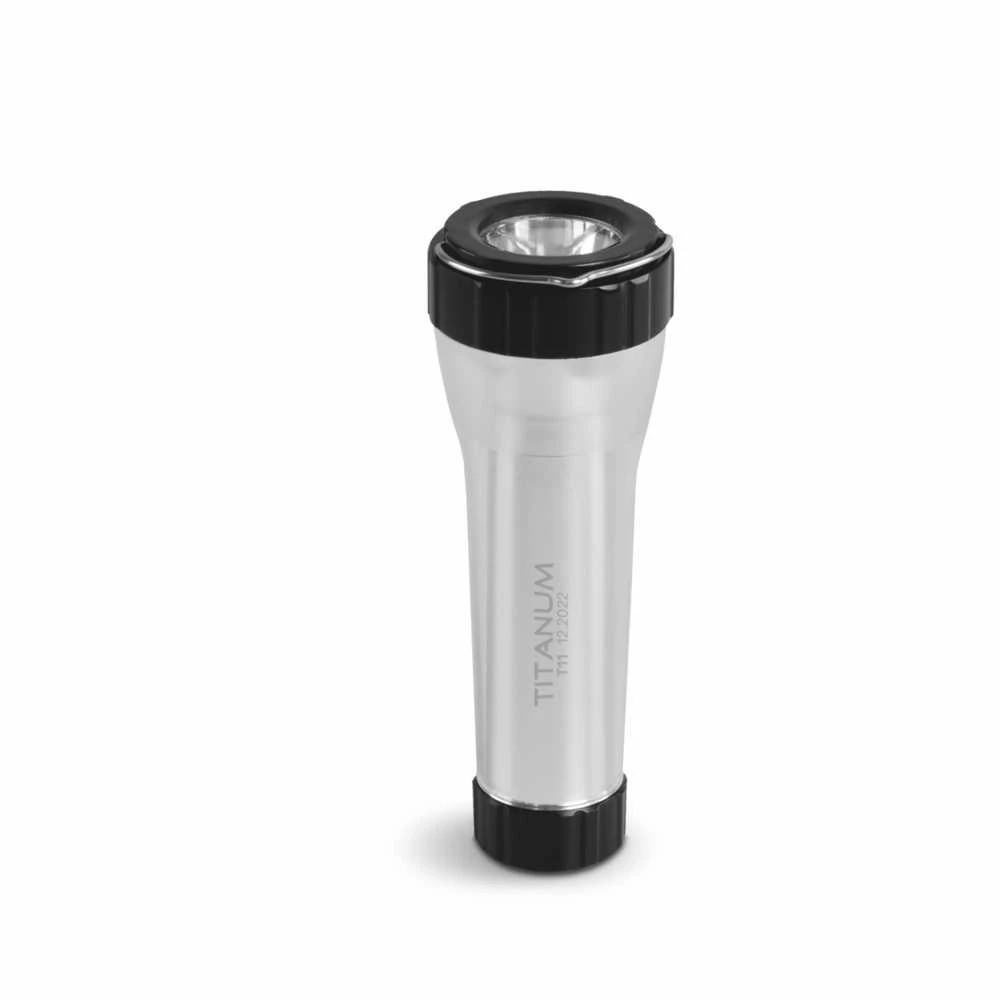Įkraunamas kišeninis LED žibintuvėlis 70Lm 5500K, Li-ion 18650 1200mAh, TITANUM TLF-T11 – Šoninis apšvietimas 360 laipsnių apšvietimui ir žibinto režimas