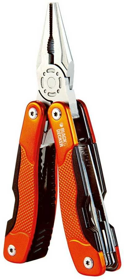 Black & Decker „Juodas & Decker“ 12 viename daugiafunkcinio įrankio replės, Juodas+DECKER [BDHT0-28110]