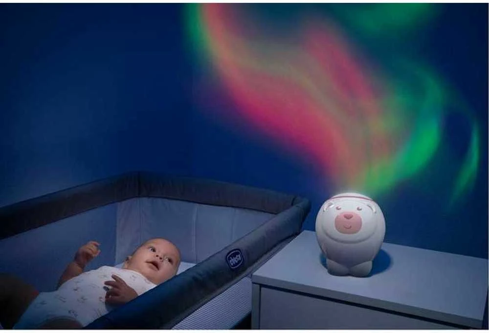Chicco First Dreams Meškiukas Polarny rožinė