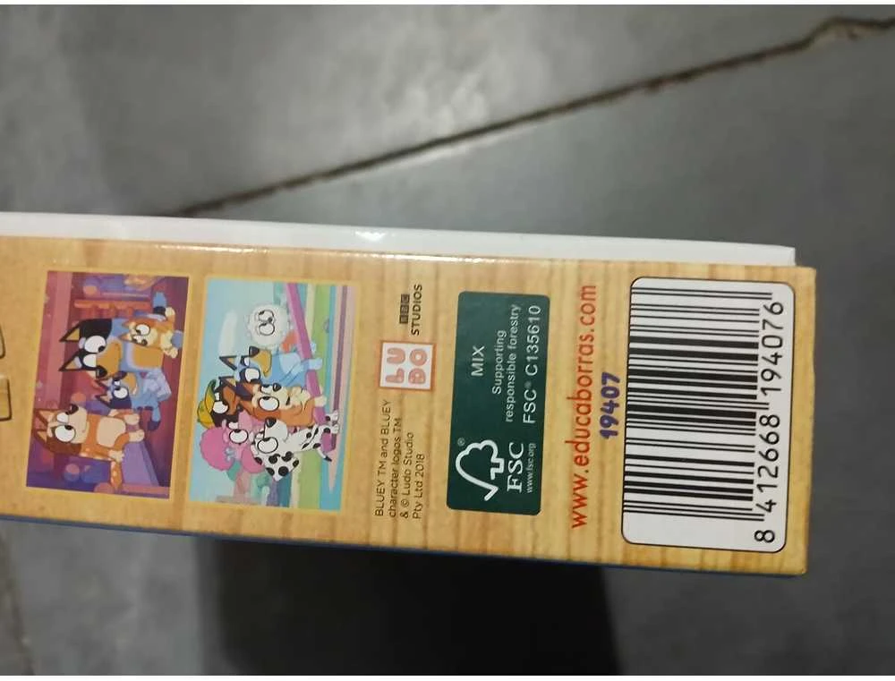 Educa 2 dėlionės (puzzle) 2x25 Mėlynas 3-6metų