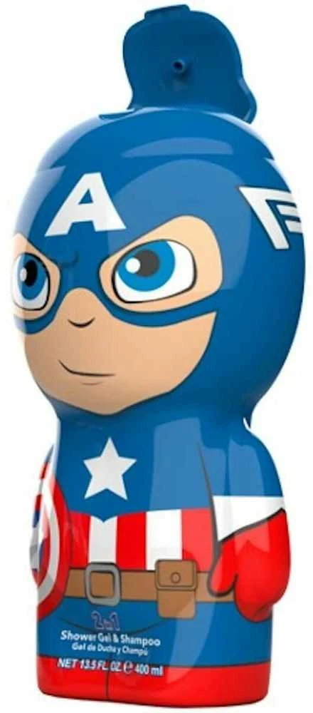 "Marvel Air-Val Captain America"dušo gelis ir šampūnas 2d400