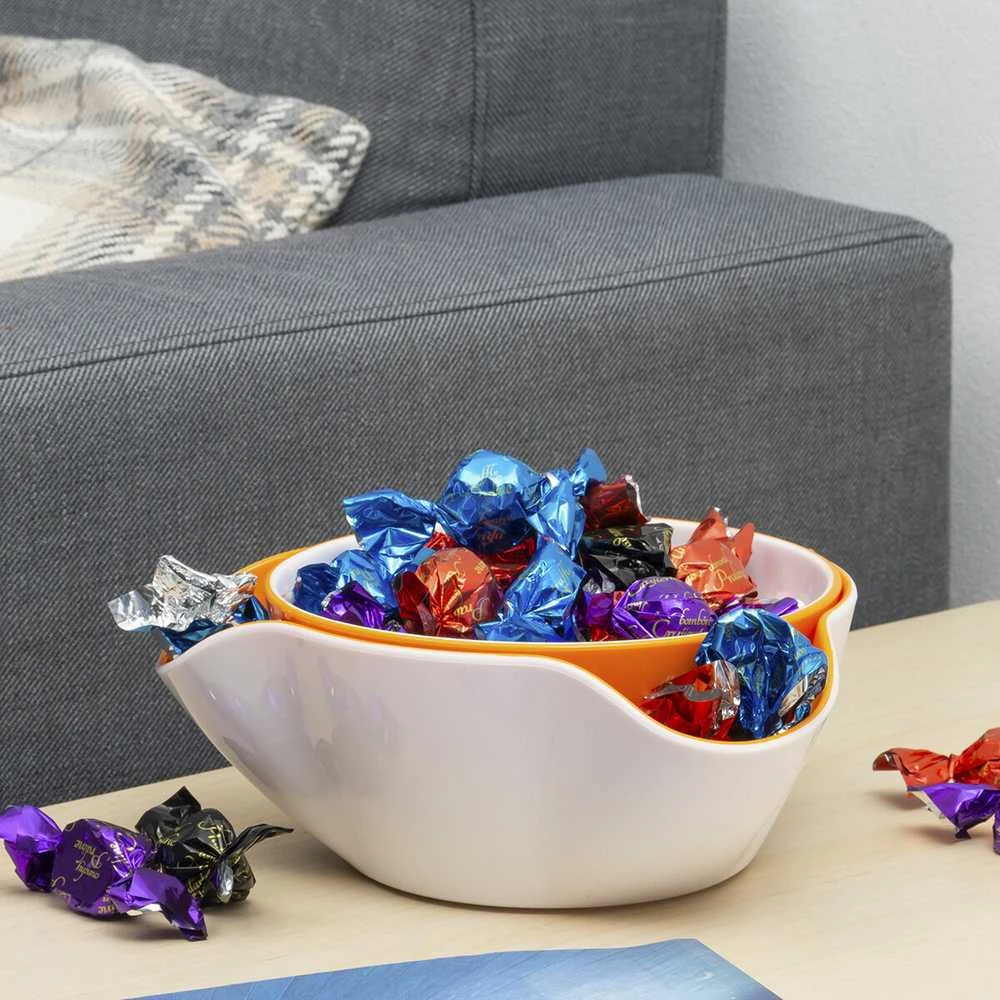 2 in 1 Užkandžių indai InnovaGoods 2 Dalys