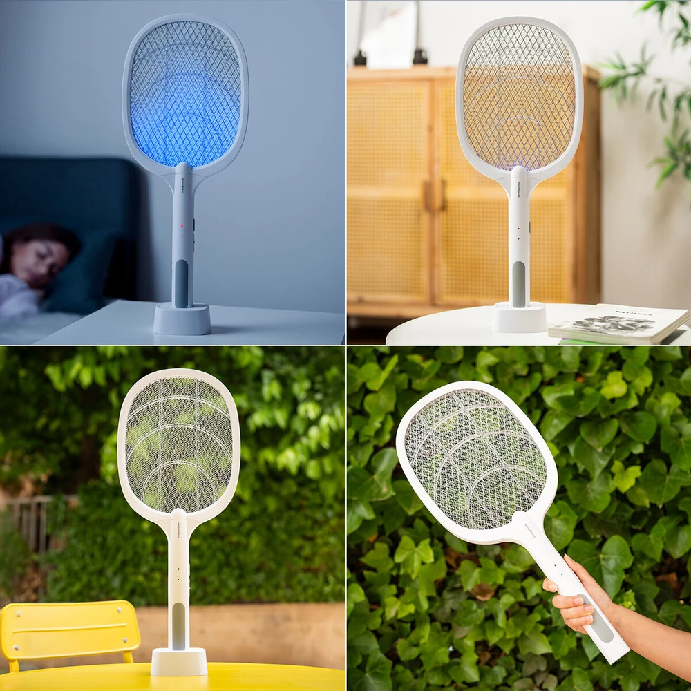 2 viename įkraunama vabzdžių naikinimo raketė su UV šviesa Elecfly InnovaGoods