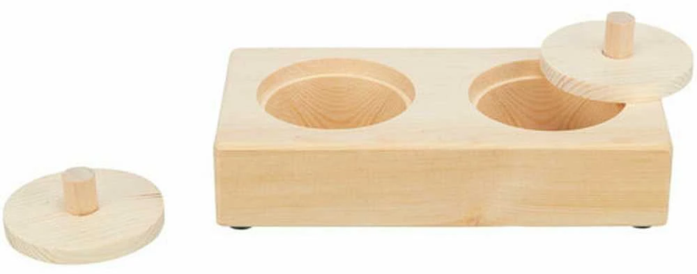 Trixie Treat Dozatorius Augintiniams 2 in 1 Žaislas Trixie Wood 14 3 7 CM