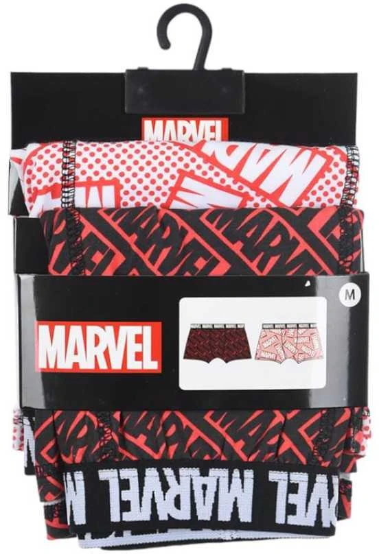 2 vyriškų „Avengers Marvel“ bokseriai, L dydžio, pakuotėje