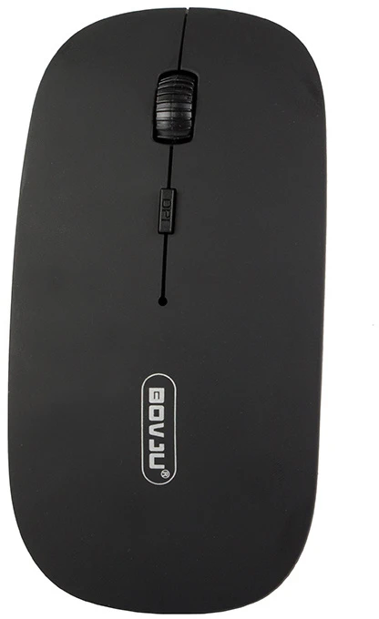 2,4 GHz belaidė plona optinė pelė