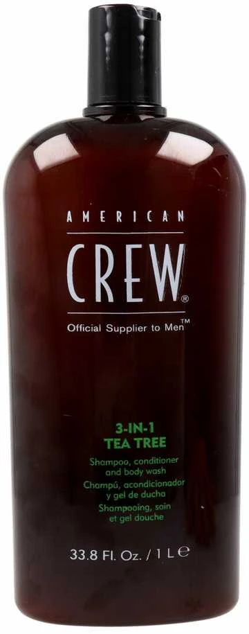 American Crew 3-IN-1 arbatmedis Šampūnas