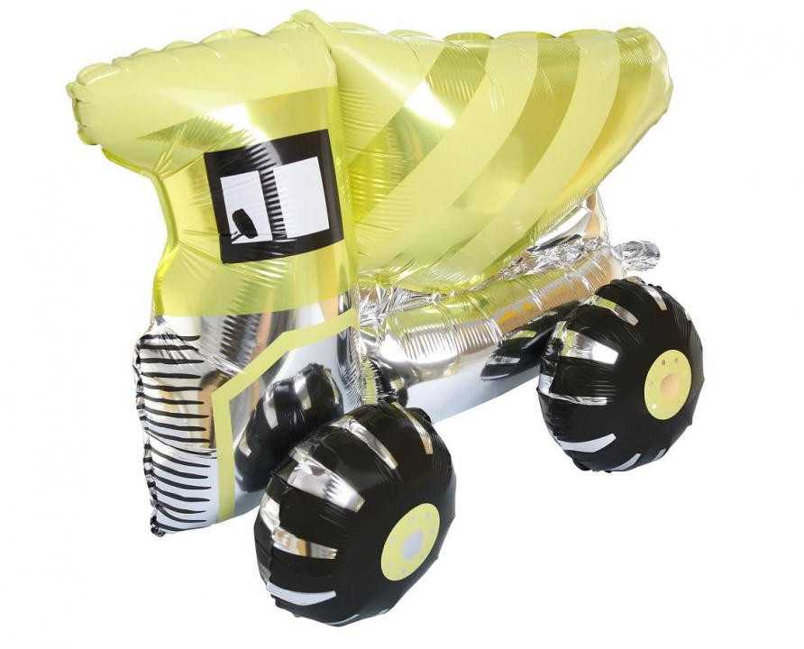 3D folijos balionas „Vežimėlio transporto priemonė“ 72 cm