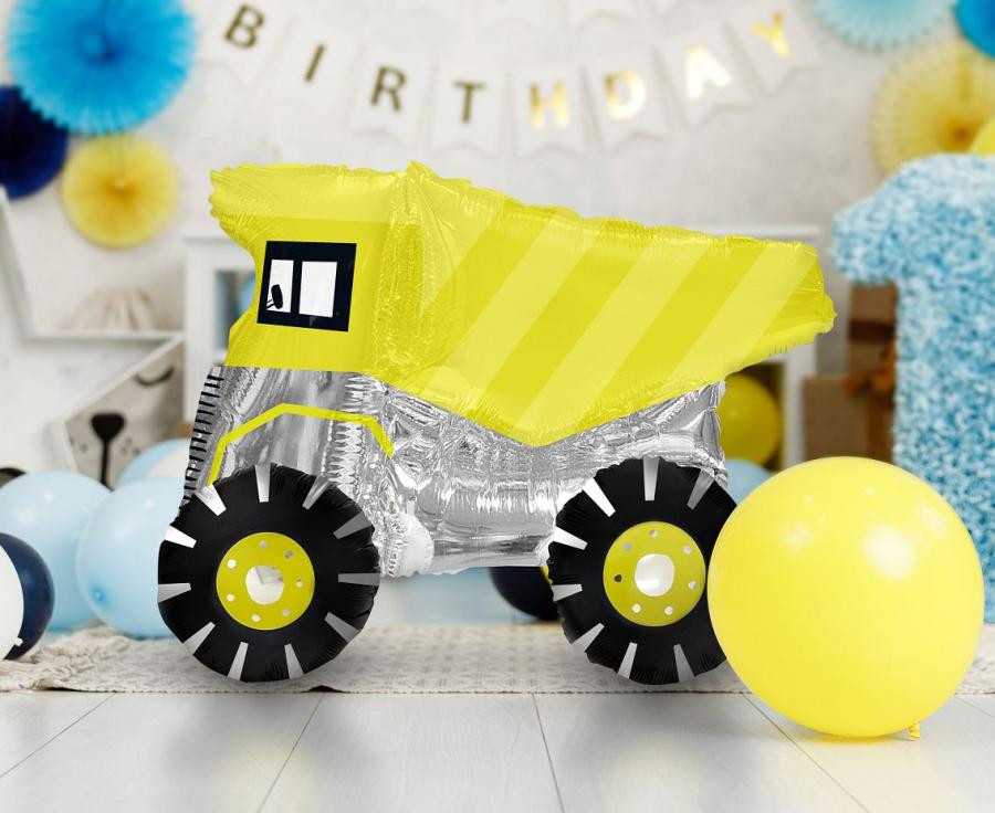 3D folijos balionas „Vežimėlio transporto priemonė“ 72 cm