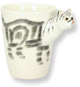 GiftWorld Puodelis 3D Cat 400ml