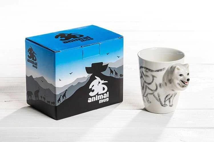 3D gyvūnų puodelis - šuo