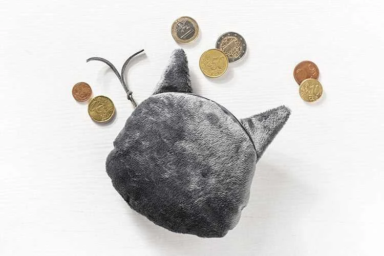 3D katės monetų maišelis, 3 modelis