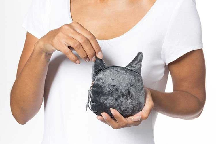 3D katės monetų maišelis, 3 modelis