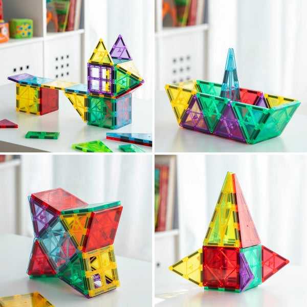 3D magnetiniai statybiniai blokeliai