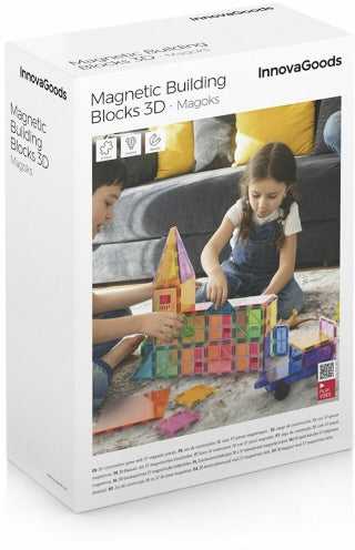 3D magnetiniai statybiniai blokeliai
