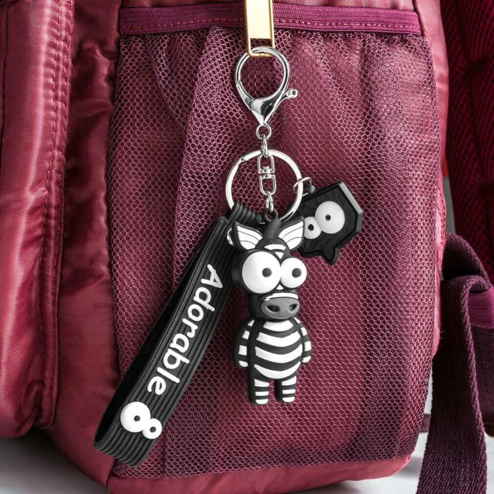 3D raktų pakabukas - ZEBRA