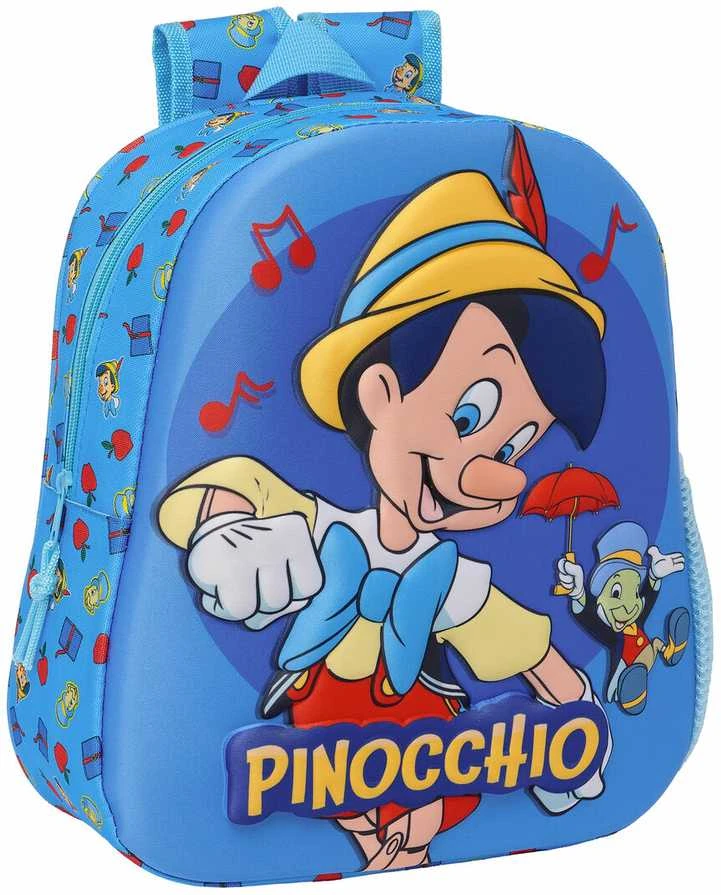 Clasicos Disney Safta Disney Pinocchio 3D backpack 33cm