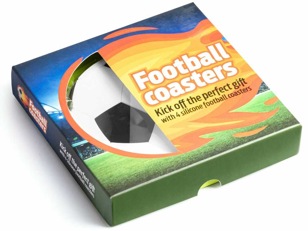 4 padėkliukų rinkinys FUTBOLAS