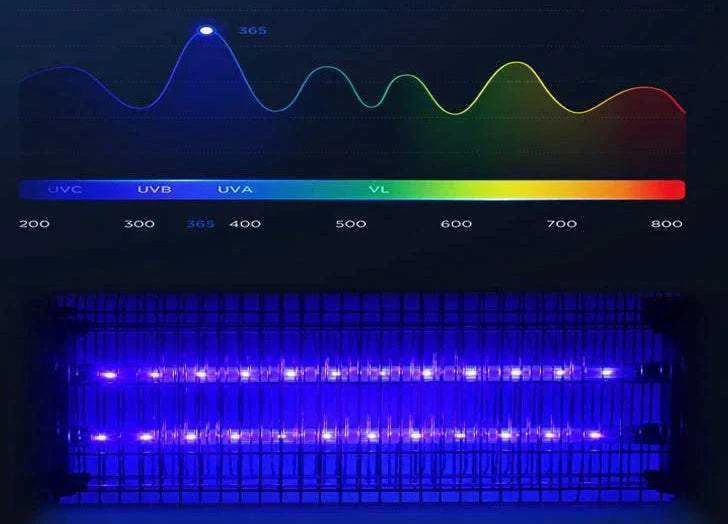 40 W UV lempa nuo vabzdžių