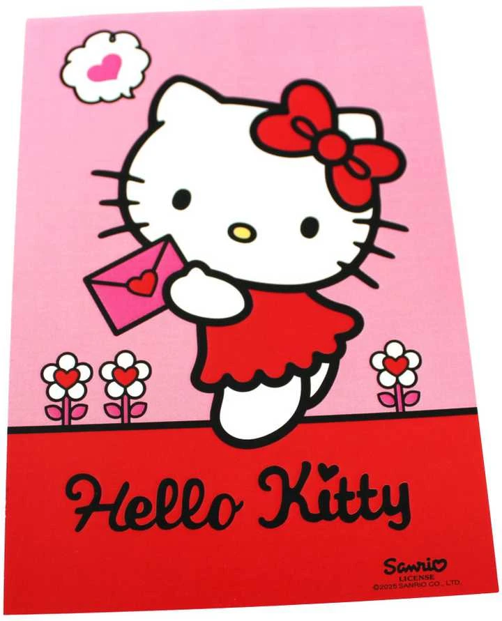 5 dalių kanceliarinių prekių rinkinys „Hello Kitty Sweetheart“