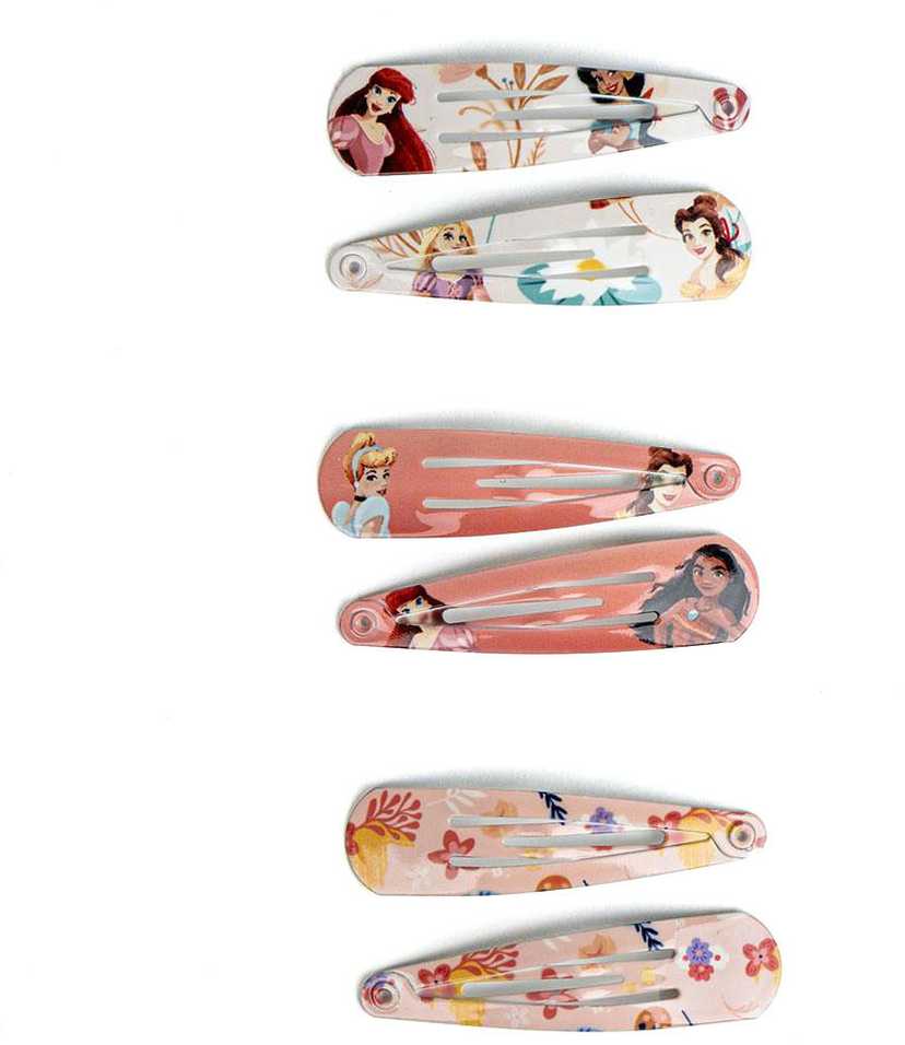 6 dalių „Disney Princess“ plaukų segtukų rinkinys