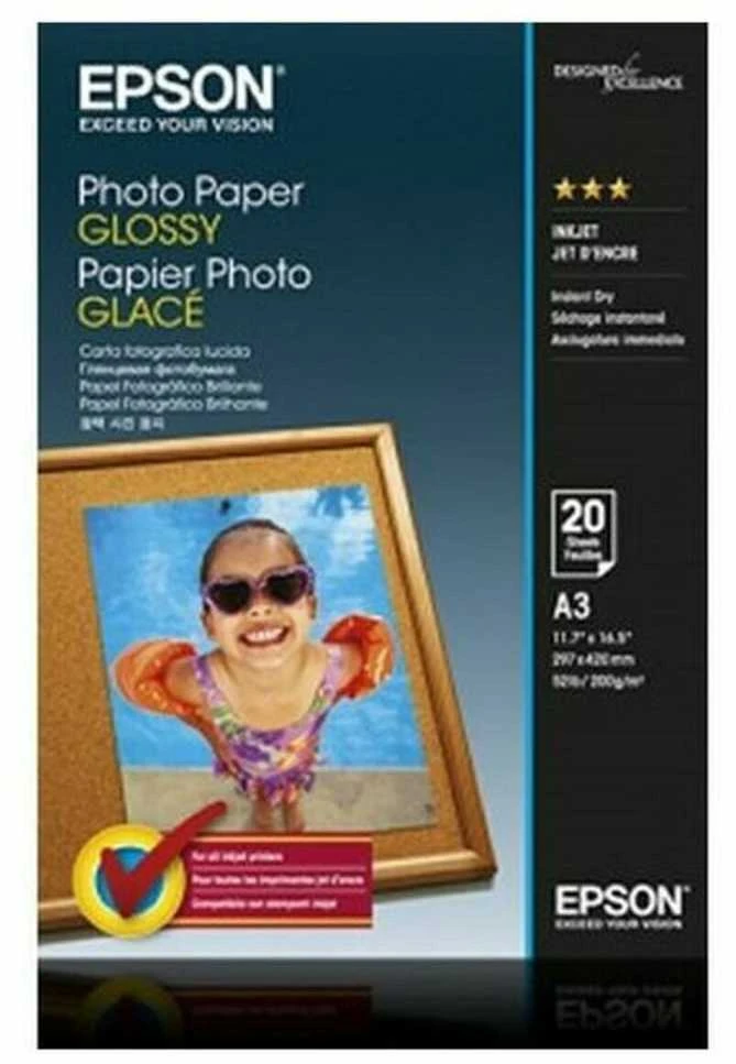 „Epson Glossy A3“ fotopopierius