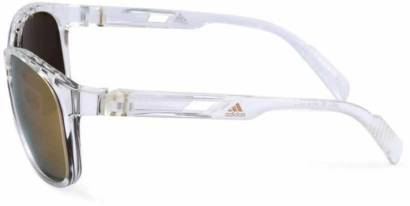 Adidas sportiniai akiniai skaidriu rėmeliu