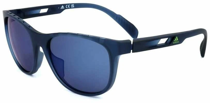 Adidas Sport SP0022 akiniai tamsiai mėlynais rėmeliais