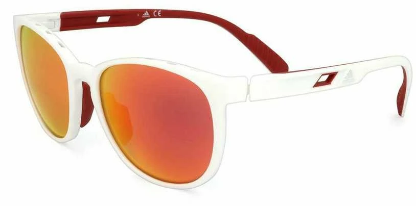 Adidas Sport SP0036 akiniai nuo saulės su oranžiniais lęšiais