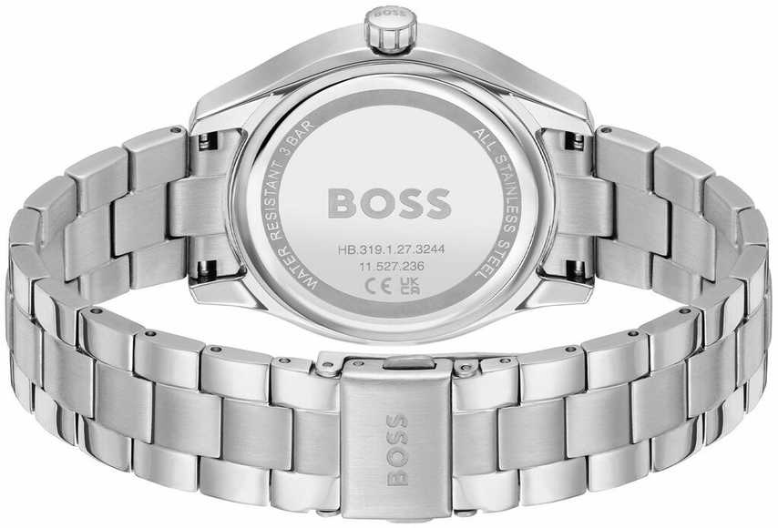 Laikrodis BOSS 1502747. Kwarcowy, Kolor sidabrinė. Unisex.