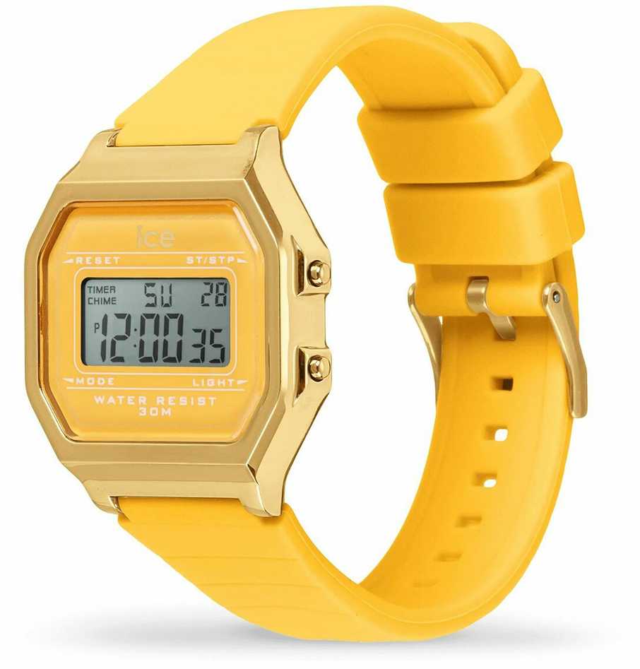 Laikrodis ICE 022053. Kvarcinis, Gelton spalvos. Unisex.