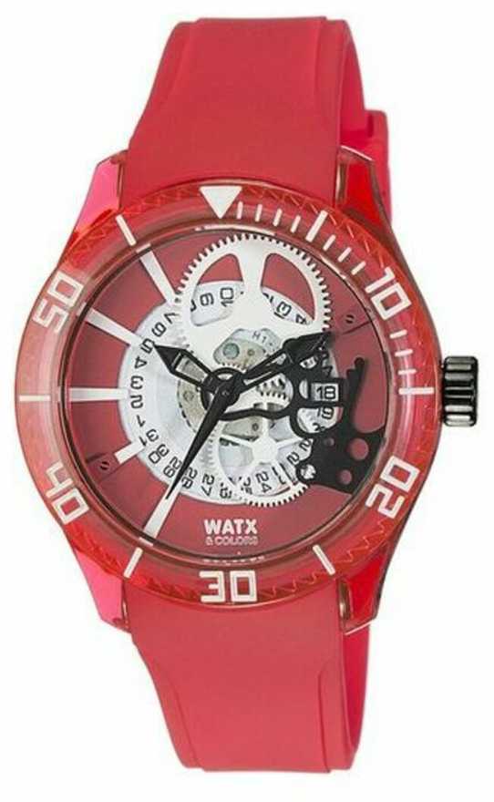 Watx Colors Laikrodis WATXANDCO REWA1919. Kwarcowy, Kolor raudona. Unisex.