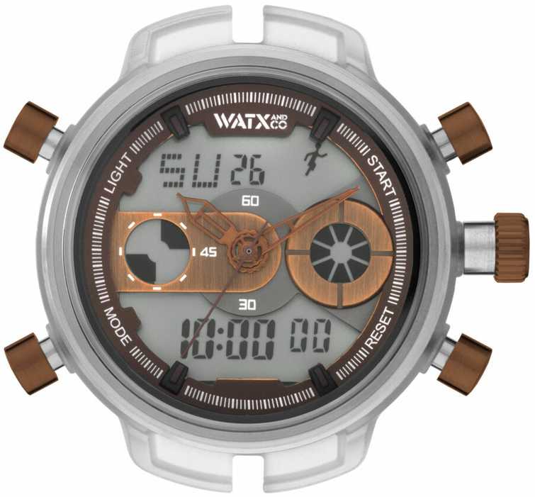 Watx Colors Laikrodis WATXANDCO RWA2720. BOX, Kolor ruda. Unisex.