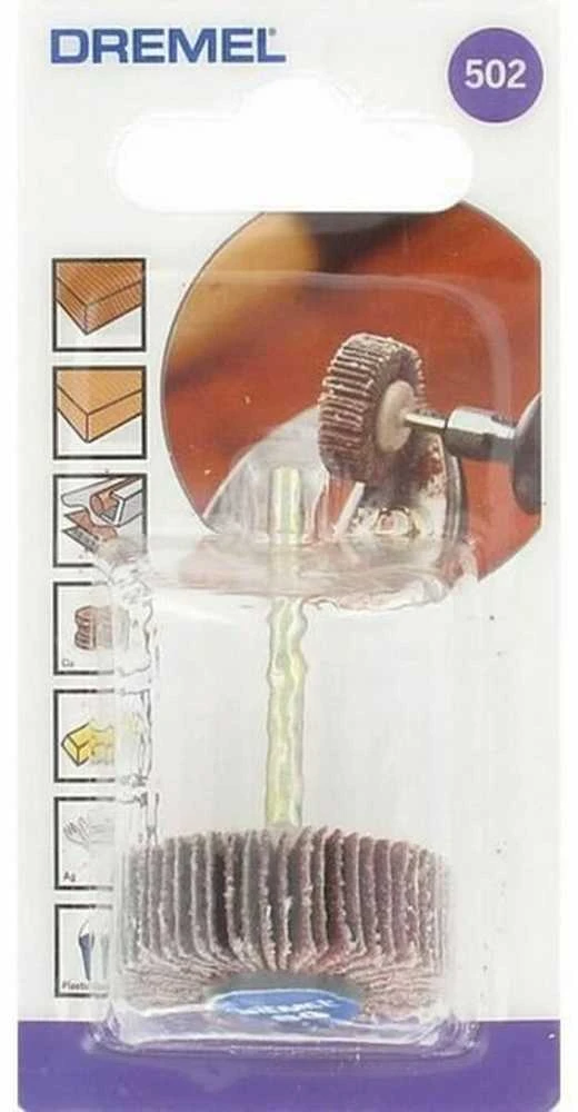 Dremel Bosch 502 Žied. šlif. diskas K80, D=28,6 mm, 1 vnt.