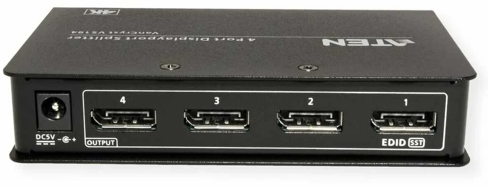 Aten Splitter, DisplayPort, 4 Port (VS194A-AT-G)