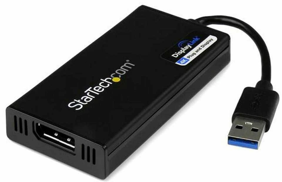 USB adapteris StarTech USB - DisplayPort Juodas (USB32DP4K)