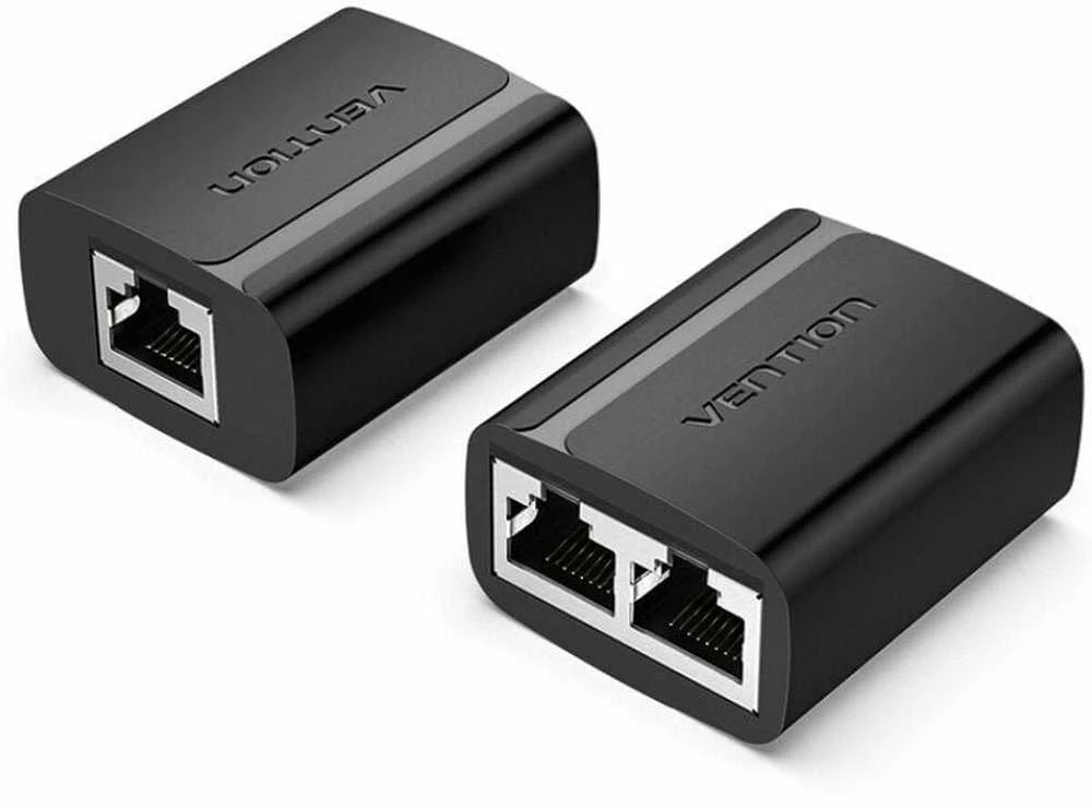 Vention RJ45 PVC skirstytuvo adapteris IPTB0 Juodas