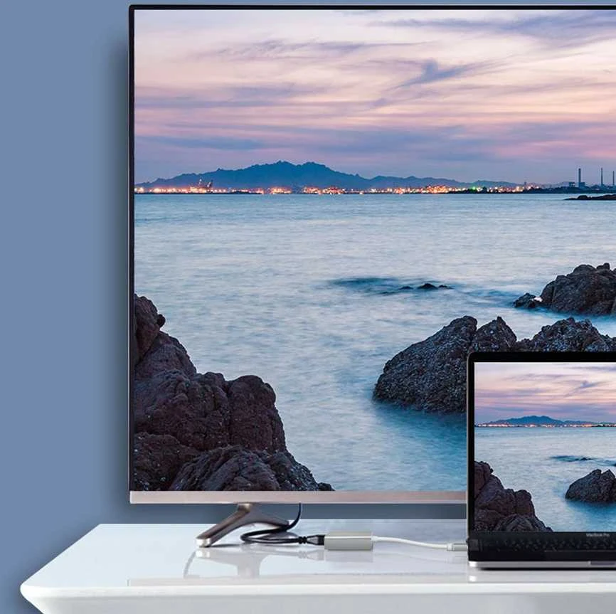 USB-C adapteris 3-in-1 su HDMI ir USB 3.0