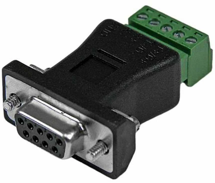 Adapteris AV StarTech D-Sub (VGA) - S-Video juoda (DB92422)