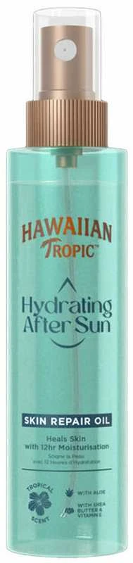 „Hawaiian Tropic“ drėkinamasis odos atkuriamasis aliejus po saulės, 150 ml