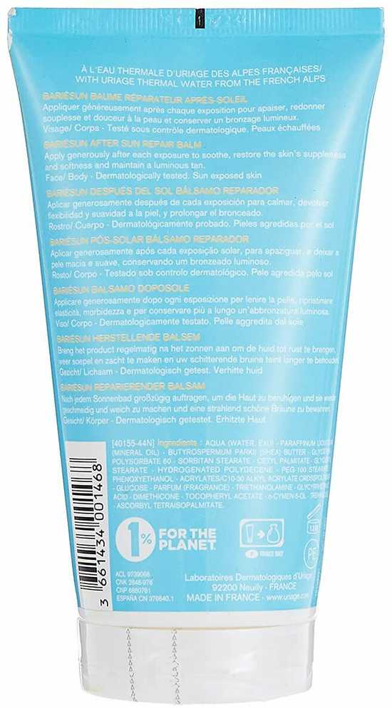 Uriage Bariésun After Sun Repair Balm atkuriamasis balzamas po deginimosi, 150 ml