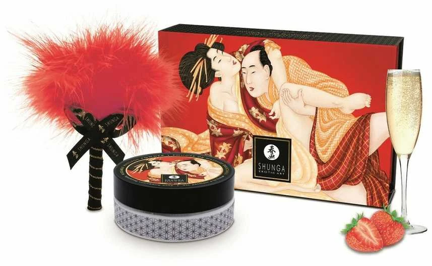 Shunga Body Braškių kūno pudra